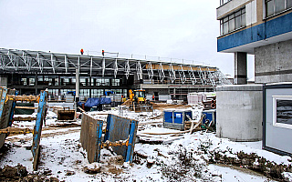 Budowa dworca w Olsztynie. Sprawdzamy postępy prac [ZDJĘCIA]